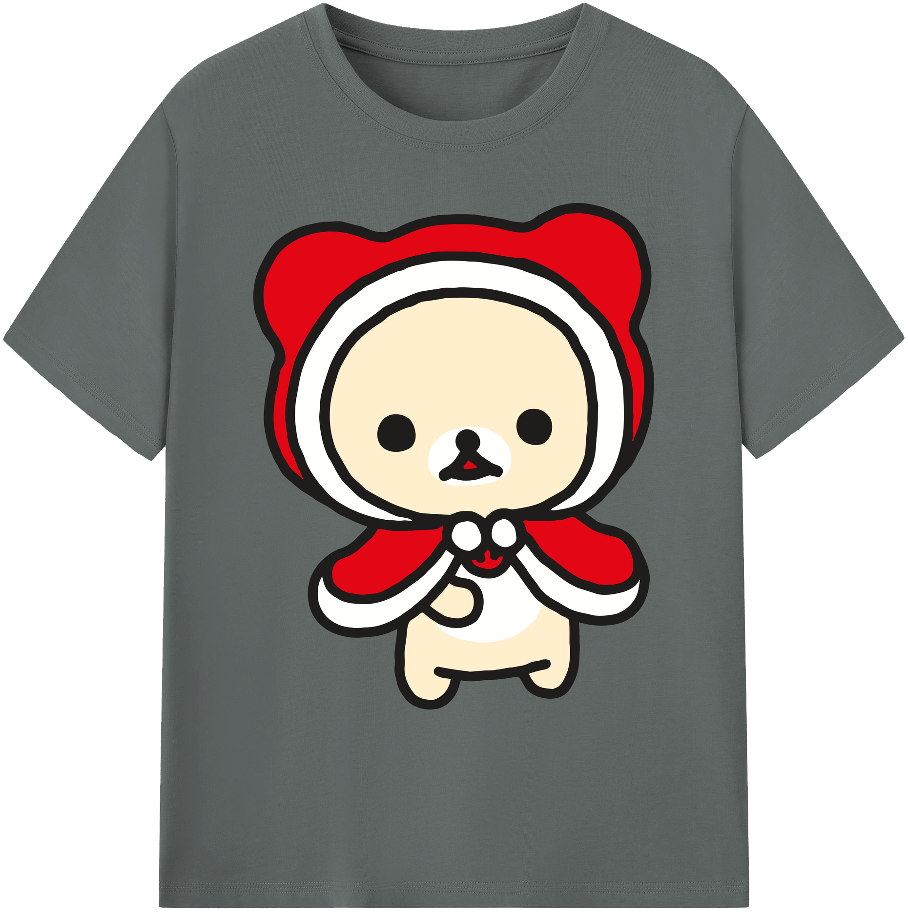 （画像用） リラックマ リラックマ キイロイトリ Rilakkuma Korilakkuma Kiiroitori 綿100％ メンズ半袖Tシャツ｜肌触りやわらか＆通気性